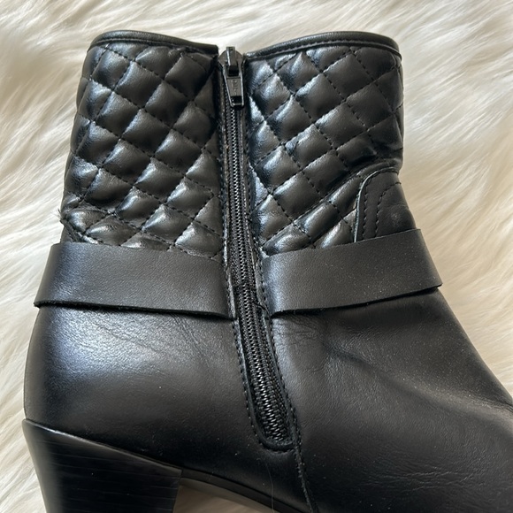 Munro “Perfect Fit” Zip-down American Black Boots (8N) - Picture 7 of 8